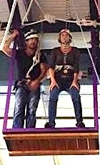 Arianne Zucker (Nicole, Days of our Lives) is cheered on by campers