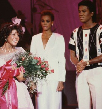 Marisa Tomei, Whitney Houston, Jermaine Jackson