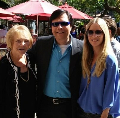 Soapdom's Mark Wilows with Lee Phillip Bell and Lauralee Bell