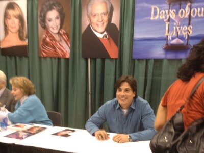 Bryan Dattilo (Lucas, Days of our Lives) at the Home and Garden show in Chicago (c)Soapdom/Carol Kozlowski