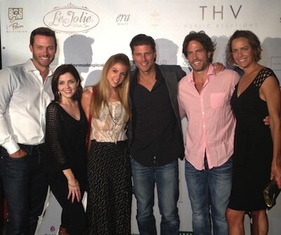Days stars at Spa opening (c)THV Public Relations