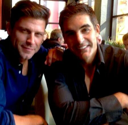 Greg Vaughan and Galen Gering at Day of Days 2014 (c)Soapdom/LMS