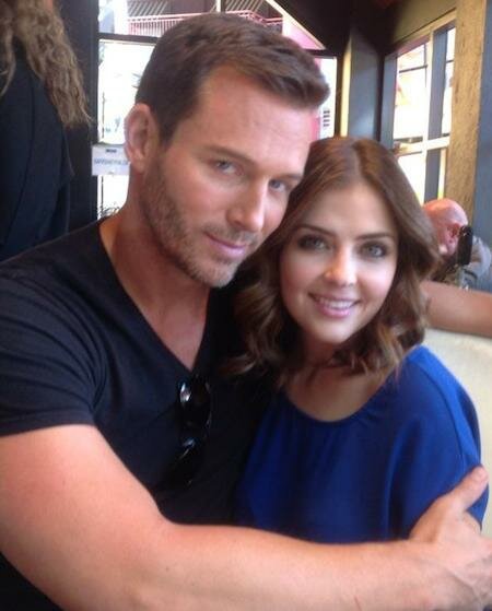 Eric Martsolf and Jen Lilley (c)Soapdom/LMS
