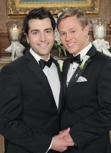 Freddie Smith (Sonny) and Guy Wilson (Will) Days of our Lives (c) JPI