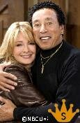 Deidre Hall (Marlena) with Smokey Robinson on Days of our Lives
