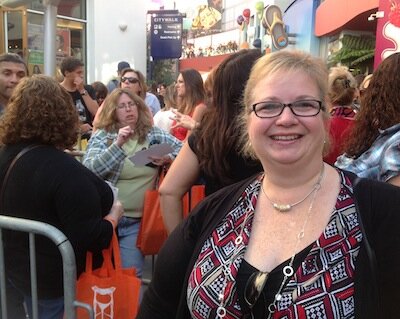 Fans wait in line to meet stars of Days of our Lives at Universal City Walk Day of Days celebration