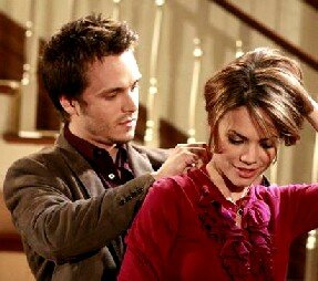 Rebecca Herbst, Jonathan Jackson (Elizabeth, Lucky, GH) (c)ABC