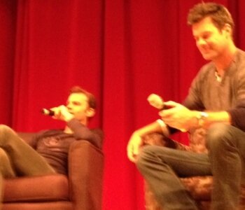 Trevor St. John (Todd/Victor) and Tuc Watkins (David) of One Live to Live