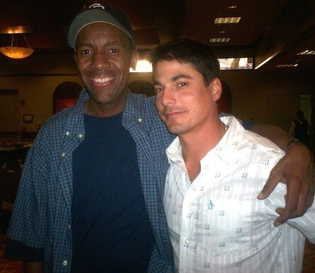 Tommie Lee Ervin with Days of our Lives Bryan Datillo