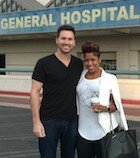 Windy City Live's Ryan Chiaverini and Val Warner on their way to General Hospital