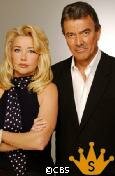 Melody Thomas Scott and Eric Braeden; Nikki and Victor, Y&R